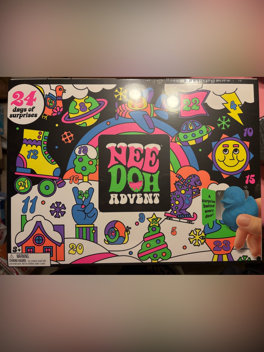 NeeDoh 2026 Advent Calendar 24 Days Of Surprise Christmas Countdown to Squishmas